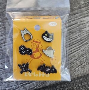Studio Ghibli Official My Neighbor Totoro Opening Earrings Set Of 6